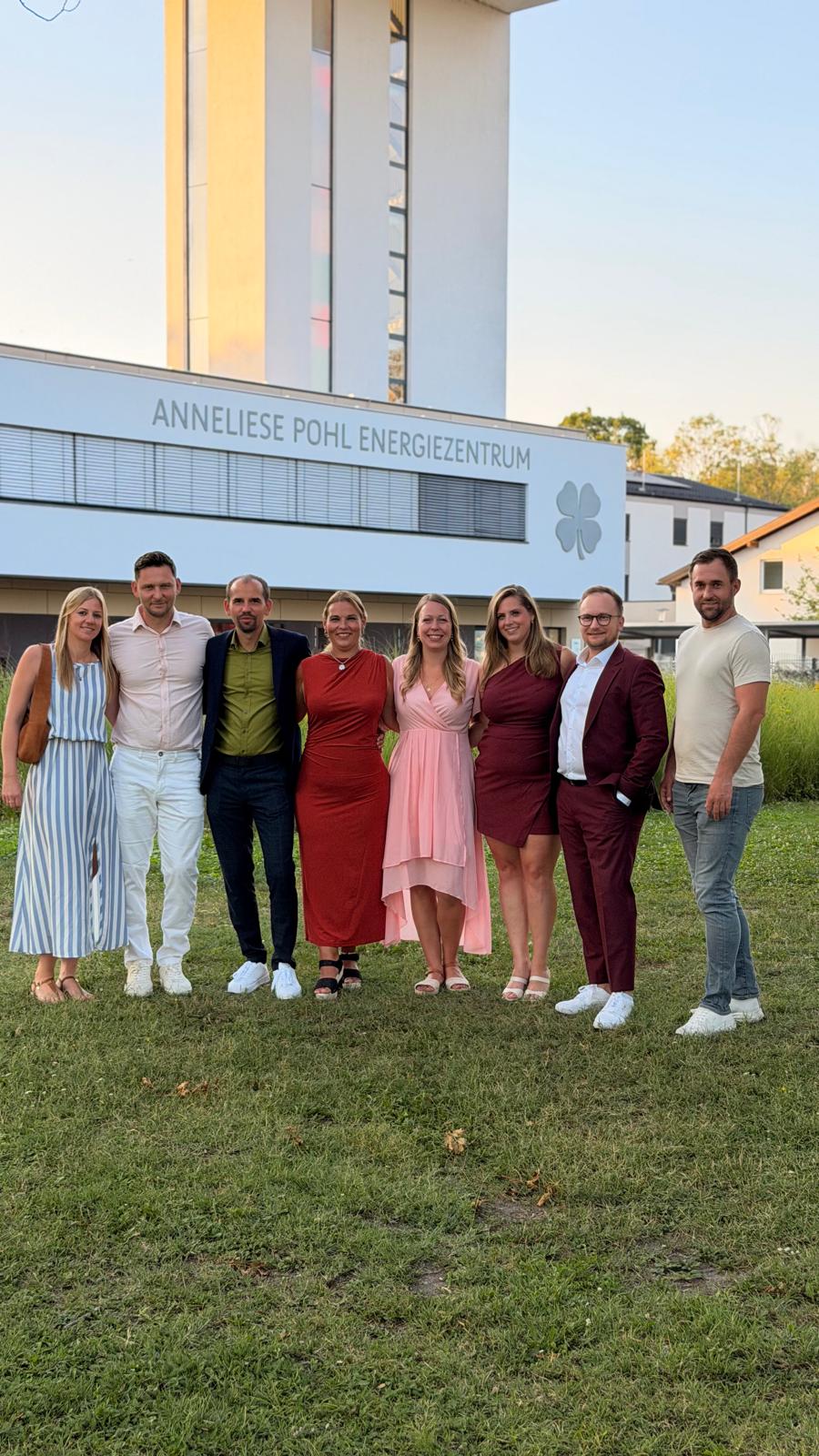Falk Stiefler mit seinem Team